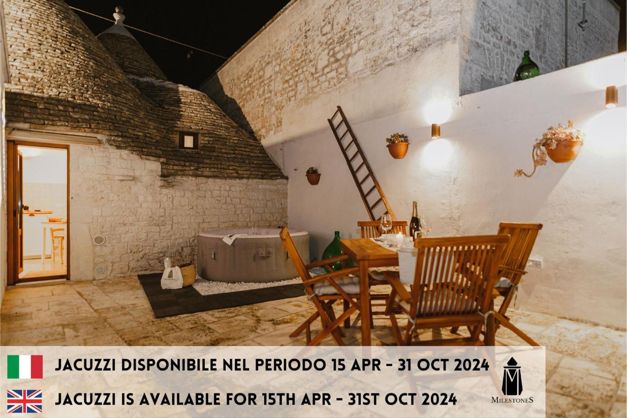 Milestones Modern Suite Trullo Jacuzzi Spa & Relax Альберобелло Екстер'єр фото